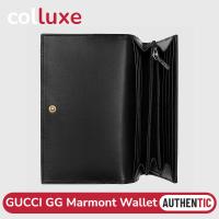 ราคา กุชชี่ Gucci GG Marmont Continental Wallet Long Wallets กระเป๋าสตางค์ใบยาว กระเป๋าสตางค์ผู้หญิง 443 (26818337422)