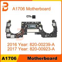 ราคา Original Logic Board 256GB 512GB 1TB 820-00239-A 820-00923-A สําหรับ MacBook Pro Retina 13 "A1706 เมนบอร์ด i5 i7 2016 2017 ปี (42667878782)