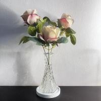 ราคา มินิคริสตัลแจกันดอกไม้/ดอกไม้ประดิษฐ์แจกันดอกไม้/แจกันดอกไม้ (28723463155)