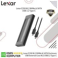 ราคา Lexar SSD Enclosure E350 M.2 NVMe & SATA External Case USB 3.2 Type-C (41360773002)