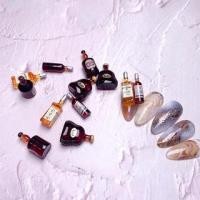 ราคา AC.187 ร้านไทย ขายปลีก 1 ชิ้น พร้อมส่ง เครื่องประดับตกแต่งเล็บ ขวดไวน์ ขวดเหล้า สเตอริโอ XO 3D ขนาดเล็ก (23235089851)