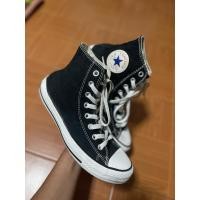 ราคา Converse All Star สีดำ ไซร้ 39.5/25 มือสองของแท้ (40758287104)