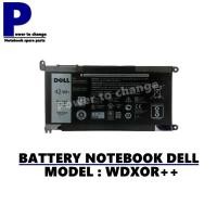 ราคา BATTERY NOTEBOOK DELL WDXOR ++ ของแท้ Inspiron 13 5000 5368 5378 7368 i7368 14 7460 / (งานแท้นำเข้า) (15022217386)