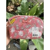 ราคา กระเป๋าผ้า กระเป๋าเครื่องสำอางค์ Naraya ลายกระต่ายชมพู (17343593119)