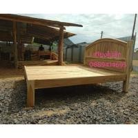 ราคา เตียงไม้สัก ผลิตภัณฑ์ไม้สัก ขนาด คิงไซส์ (6 ฟุต) (2422400021)