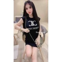 ราคา ꫛꫀꪝ c o ll e c t i o n n e s t s h o p • แบบใหม่แบบสับ มินิเดรสลายซีลีน ทั้งปัก ทั้งสกีน เริศสุดดดด (23442204742)