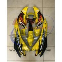 ราคา TENA NEW ชุดสี เหลือง เฟรมรถ กรอบรถ แฟริ่ง Honda เทน่า ตัวใหม่ พร้อมติดลาย (4216243909)
