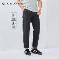 ราคา ❤ GIORDANO Men Ice Cooling Lightweight Mid Rise 4-Pocket Solid Color Simple Basic Fashion Casua (41813878868)
