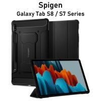 ราคา [Spigen] เคสสำหรับ Galaxy Tab S8/S7 Series "Rugged Armor Pro" / การประยุกต์ใช้เทคโนโลยี "เบาะอากาศ" ที่จดสิทธิบัตร / เข้ากันได้กับ"Galaxy Tab S8, S7, S8 Plus, S7 Plus, S7 FE" (23363346249)