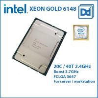 ราคา CPU intel XEON GOLD 6148 20C/40T 2.4GHz for Workstation and server (23518959667)