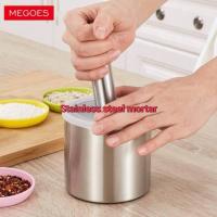 ราคา ครกสแตนเลส ครก ครกตำกระเทียม ครกตำยา ครกตำพริก Stainless steel mortar (28562742319)