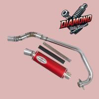 ราคา ท่อสูตรเวฟ125 ท่อแต่งเวฟ125i ท่อโยชิมูระ สำหรับ W125 สีแดง (44311425159)