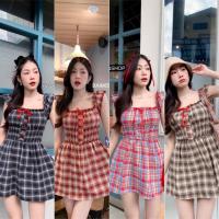ราคา LILY มินิเดรสกระโปรง แต่งระบาย ผ้าเนื้อดีใส่สบาย ดีเทลน่ารัก เดรสใส่เที่ยว เดรสสวยๆ เดรส เดรสน่ารักๆ (25092085752)