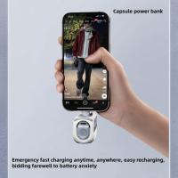 ราคา ซีแคปซูล พาวเวอร์แบงค์/สายในตัว/พาวเวอร์แบงค์ขนาดเล็ก (ปลั๊กโรตารี่ชาร์จเร็ว 20ว)( แบตเตอรี่ที่สองของโทรศัพท์มือถือ ) (28709705181)