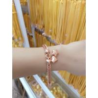ราคา #สร้อยข้อมือเศษนาก40%ลายสี่เสาร์ห้อยหัวใจดาว (22042962435)