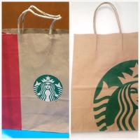 ราคา ถุงกระดาษ Starbucks 2 แบบ (608800537)