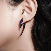 ราคา ต่างหูแหลมส่วนบุคคลที่พูดเกินจริงจักรวาลชุดแมงป่องที่เรียบง่ายร็อคต่างหูหมุดยาว (42315910040)