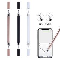 ราคา Double-Headed Capacitive Pen Stylus ปากกาโทรศัพท์มือถือปลายยาง Touch แท็บเล็ต Android Stylus 1-828 (40465395776)