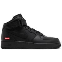 ราคา Nike Air Force 1 Mid X Supreme (BLACK) (27387472581)