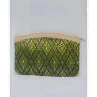 ราคา กระเป๋าใส่เหรียญ/บัตร ทำจากผ้าลายไทย/ผ้าขาวม้า (9658163701)