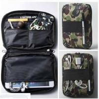 ราคา A Bathing Ape BAPE Camo Wallet Tablet Passport Case Bag จากนิตยสารญี่ปุ่นสําหรับผู้หญิงและผู้ชายเรา (43665889374)