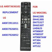ราคา ลูกชาย73636102 เปลี่ยนรีโมท AIDITIYMI รีโมทคอนโทรล fit สําหรับ LG โฮมเธียเตอร์ DVD DH4130S LHD625 HT532 HT805 HT304 HT305 HT806 HT906 DH6230S HT805THW HT806ST HT953TV HW55 (23048066639)