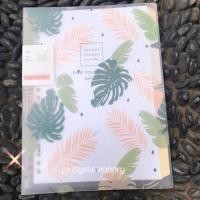 ราคา Binder A5 Nature Green Leaf Aesthetic Wengu MUJI/KOKUYO Style (2931718733)