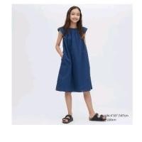ราคา UNIQLO ยูนิโคล่ ชุดเด็กผ้าย่นแขนสั้น (43405734238)