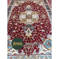 ราคา Annas พรมเปอร์เซีย Iran carpet Natural Silk & New Zealand Wool ขนาด 150x225 cm (1.50x2.25) เมตร พรมไหมแท้ ขนสัตว์แท้ (40907417157)