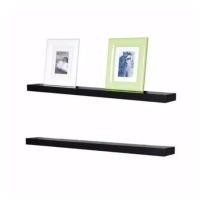 ราคา MINIMALIST อ่างล้างจานติดผนังพร้อมแขวนตกแต่ง 70 X 15 CM สีดํา (29775432563)