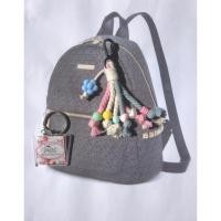 ราคา GANTUNGAN MHC Bag Charm Macrame Aesthetic Bag Hanger/rainbow Macrame carabiner ของฝากมาคราเม่กานี (41162347898)