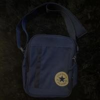 ราคา (มือสอง) Converse กระเป๋าสะพานข้าง สีกรมเข้ม Navy แท้ (14776172354)