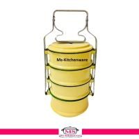 ราคา ปิ่นโต 14 ซม. 4 ชั้น / ปิ่นโตเคลือบ ตรากระต่าย (1443155710)