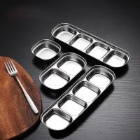 ราคา ถ้วยน้ำจิ้มสแตนเลส SUS304 ฟู้ดเกรด ถ้วยใส่น้ำจิ้ม ถ้วยน้ำจิ้ม 1 ช่อง 2 ช่อง 4 ช่อง แข็งแรง น้ำหนักเบา (25479780338)