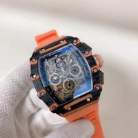 ราคา Gbg Richard Richard Barrel นาฬิกาผู้ชายอินเทรนด์มัลติฟังก์ชั่น Chronograph Miller นาฬิกาข้อมือแฟชั่นนักเรียนนาฬิกาควอทซ์ผู้ชาย (42308965479)