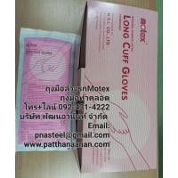 ราคา ถุงมือล้วงรกถุงมือทำคลอดMotex (24769541060)