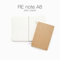 ราคา labrador REnote A6 (plain) สมุดโน๊ตปกหนังแท้รีไซเคิล A6 (ไม่มีเส้น) RES070 (6528249193)