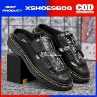 ราคา HITAM Bape Black Slip On Bustong รองเท้าแตะผู้ชาย (40701727372)