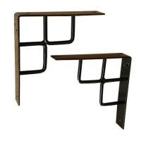 ราคา KK_Shop ฉากรับชั้น รุ่นL-W เหล็กพ่น (สีดำ) (9404987440)