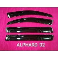 ราคา คิ้วกันสาดรถยนต์TOYOTA ALPHARD ‘02 (7352140184)