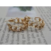 ราคา ต่างหูห่วงโซ่ทองราคาถูก (9211229521)