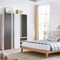 ราคา Marbella DELICATO ตู้เสื้อผ้า 2 บาน 3 ลิ้นชัก รุ่น ฟอร่า ขนาด 135x60x200ซม. สีเมเปิ้ล / ผ้าเทา ปังสุดๆ (40461644893)