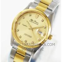 ราคา Olym pianus sapphire นาฬิกาข้อมือผู้ชาย สีสองกษัตริย์ สายแสตนเลส รุ่น 8934M-616 (5706632663)