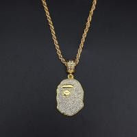 ราคา สร้อยคอ เบ๊บ (สร้อยคอแฟชั่นโลโก้ฝังเพชร) (41013523722)