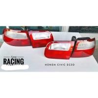 ราคา ไฟท้าย ขาว-แดง #ของใหม่งานOEM อย่างดี ตรงรุ่น Honda civic EG3D ปี 91-95 ไฟท้าย ไฟท้ายสามประตู ไฟท้ายฮอนด้า (5714871542)
