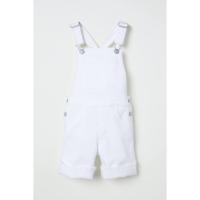 ราคา เอี๊ยมกางเกงขาสั้นยีนสีขาวผลิตโดย H&M สําหรับเด็กทารก (43364560577)