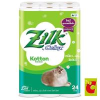 ราคา ☋™℗ซิลค์ คอตตอน กระดาษทิชชู แพ็ค 24 ม้วน (4691963073)