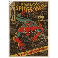ราคา โปสเตอร์กระดาษคราฟท์ แบบติดผนัง รูปการ์ตูน Superhero Spiderman สไตล์วินเทจ สำหรับตกแต่งบ้าน (6561204543)