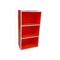 ราคา K_Shop998 ชั้นไม้ 3ชั้นโล่ง(43x25x82cm.) ชั้นตกแต่งเอนกประสงค์ - สีส้ม // ประกอบส่งเป็นตัวพร้อมใช้ทันที (1094784422)