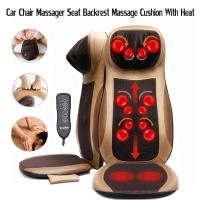 ราคา เบาะนวดไฟฟ้าระบบลูกกลึ้งนวดแผ่นหลัง ไหล่ คอใช้ได้ทั้งไฟบ้าน และในรถยนต์Neck & Back Massager with Heat, Deep Tissue Knead (13875374518)